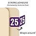 2025 Year Stickers, Doctor Stuff 2025 Chart Stickers, Purple Color Coded, STS/SFI Style, USA Made Year Labels for End Tab File Folders, 500/Roll, 1 Roll, 3/4