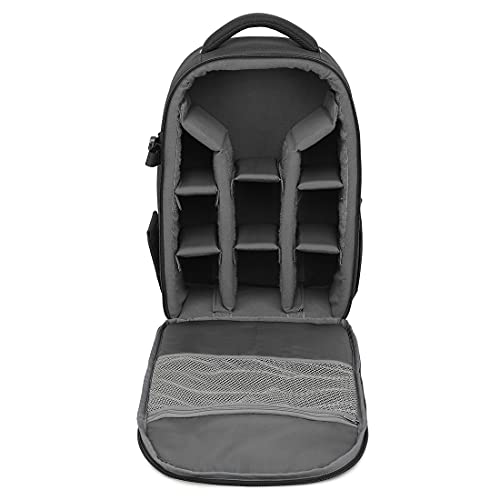 Image of STRAPON NN2 SLR /DSLR Camera Backpack Bag with Rain Cover|100% Waterproof with Flash Charger Compartment and Monopod Holder|Suitable for Lenses with 18-135mm and Ef 70-200 /50mm /85mm