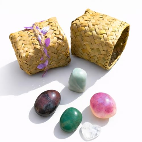 Set para Capricornio de Piedras Naturales – Cuarzo, Aventurina, Granate, Amazonita y Fluorita