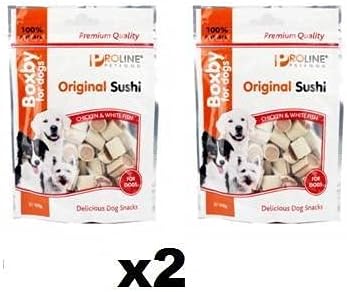 PROLINE PETFOOD PACK 2 X BOXBY ORIGINAL SUSHI FOR DOGS 100 GR