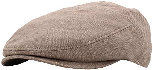 KBL-113 KHK L/XL Popular Classic Newsboy Gatsby Cabbie Ivy Ascot Flat Cap Hat Collection Mens Fashion Wool