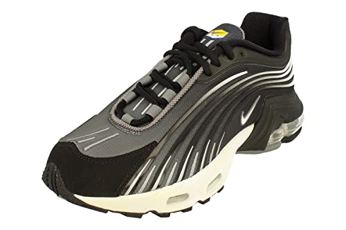 Materiale superiore: tessile NIKE Juniors Tuned 1 Air Max Plus II (GS) - CT4383 001 - Nero Bianco Grigio Fumo, Nero, 38.5 EU