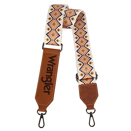 Image of Wrangler Strap Western Purse Straps Replacement Crossbody Handbag Adjustable Aztec Wide Guitar Strap