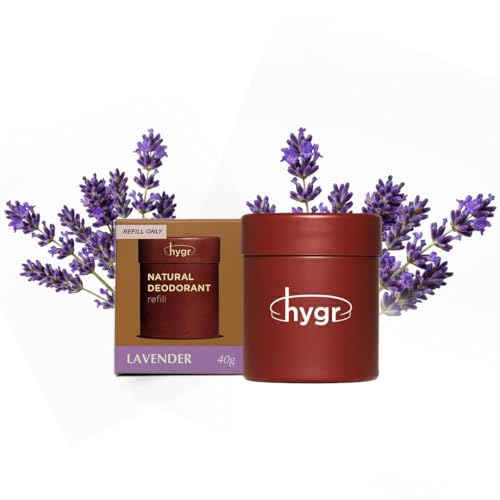 Natural Refillable Deodorant Stick(Lavender) Bundle, 40g | Aluminum-Free Body Deodorant with Refillable Case | Everyday Odour Protection | Gentle on Sensitive Skin, Smooth & Non-Irritating image 4