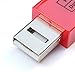PortaPow USB Data Blocker - Protect Against Juice Jacking (Red, 1)