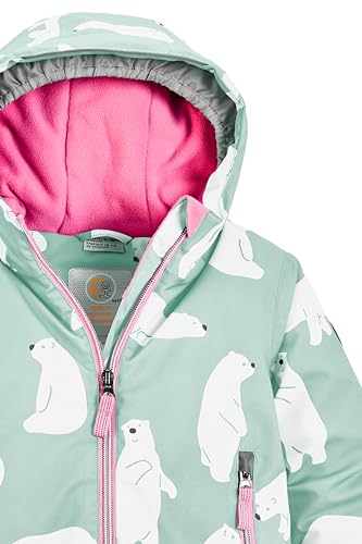 Chaqueta de esquí impermeable Killtec funcional con capucha y paranieves 4
