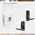 Lockly Secure Plus Bluetooth Smart Door Lock, Keyless Entry with PIN Genie® Digital Keypad, 3D Biometric Fingerprint Sensor Front Door Lock with Handle, Voice Control & Auto Lock - Latch Edition