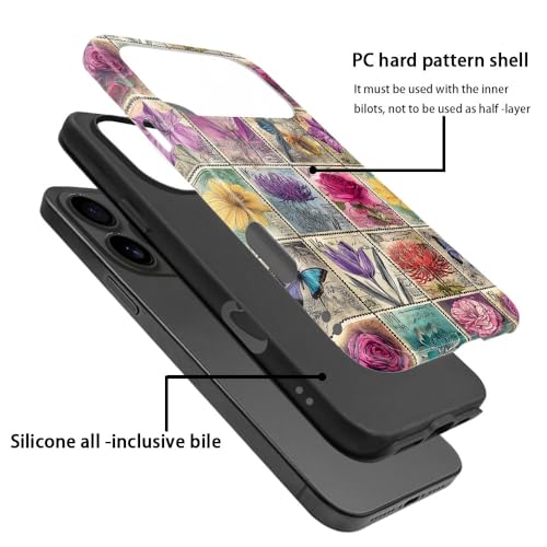 Coque iPhone 17 Pro timbres postaux pour voyageurs - 3