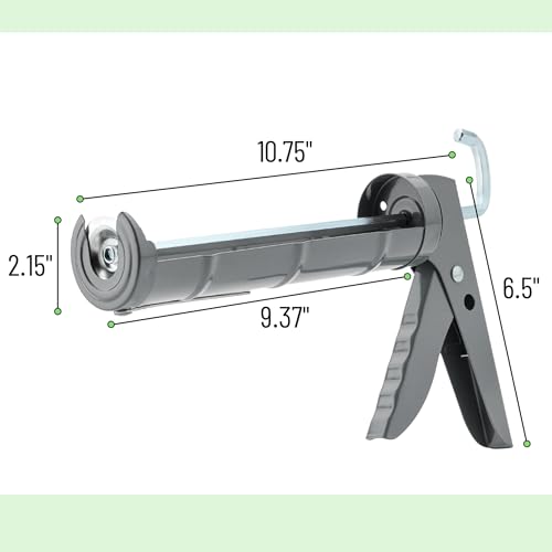 Image of Bates- Caulking Silicone Gun, 10:1 Thrust Ratio, Hand Caulking Guns, No Drip