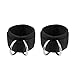 Vishusju Ankle Straps Double D-Ring for Cable Machines Neoprene Padded Cuff Fitness Glute Leg Exercise Gym Workouts