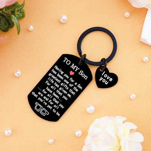 Son Gifts From Mom Dad To My Son Birthday Gifts For Sons Adult Grown Son From Dad Mom Best Son Ever Birthday Christmas Gifts For Men Son3
