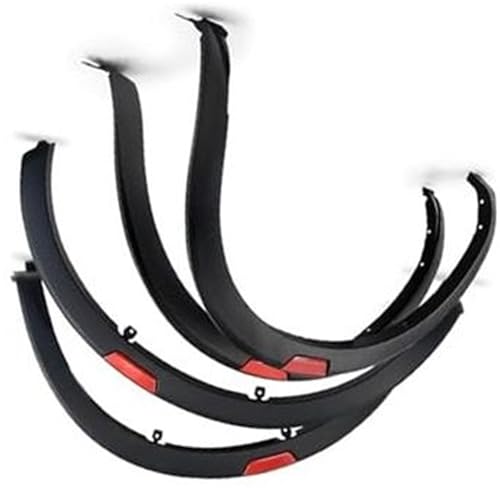 DEMULAX For NISSAN, Navara Frontier 2021 2022 2023 Extensiones de arcos rueda con reflector rojo Guardabarros