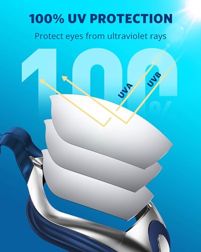 Image of Aegend Swim Goggles, Swimming Goggles No Leaking Full Protection Adult Men Women Youth
