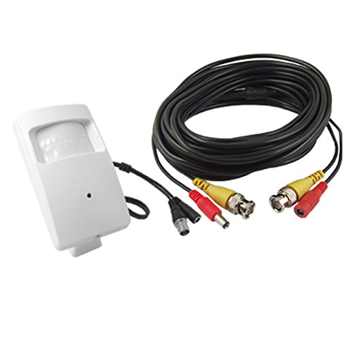 Ruilogod 3.6mm �����Y PAL �V�X�e�� �Z�L�����e�B IR �v���[�u 1/4�C���` CCD�J���� 10M�����O�P�[�u���t��(id:b1 8a8 95 cae daa