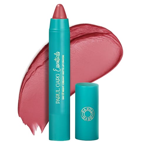 Image of Parul Garg Beauty Creamy Matte Lip Crayon | Soft Matte & Hydrating Formula with Almond Oil & Vitamin E | Rich Pigment & Comfortable Wear | 100% Vegan (Influencer)