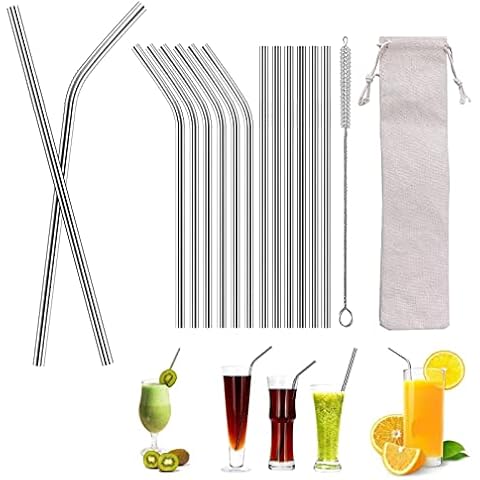 Pajitas de Acero Inoxidable Reutilizables Bavooty Cover