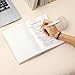 CAGIE Lined Journal for Women, 100GSM Leather Journals for Writing with Buckle Closure,A5 Hardcover Diary Journaling Notebooks for Business Work School Note Taking 5.9