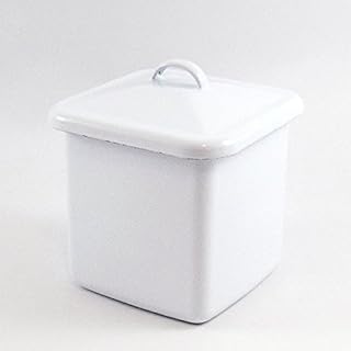 Amazon Co Jp ホーロー 保存容器 キャニスター 保存容器 ホーム キッチン