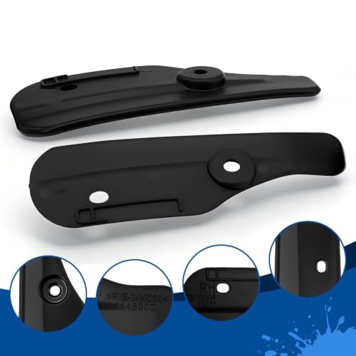 Protector lateral de guardabarros trasero Volvo XC60 2018-2025 de ABS pieza 31448902 4