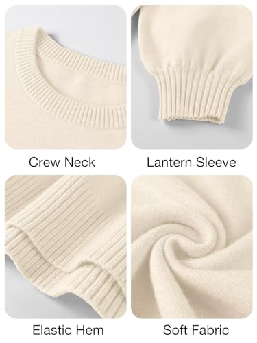 Image of BELAROI Plus Size Sweaters for Women Long Sleeve Shirts Loose Casual Oversized Tunic Sweater Fall Outfits Curved Hem M-5X