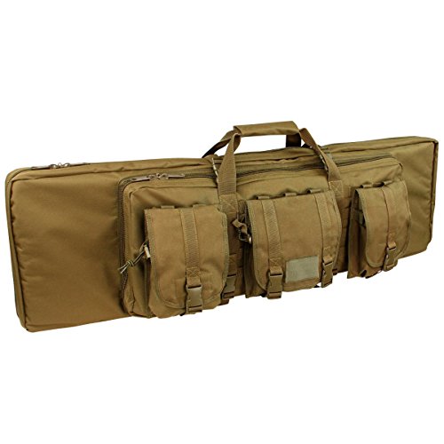 Condor 152-498 Double Rifle Case, Coyote Brown, 42