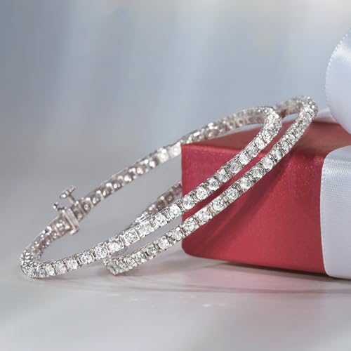 Ross-Simons 3.00 ct. t.w. Diamond Tennis Bracelet in Sterling Silver3