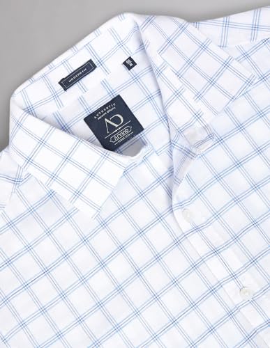 Image of AD by Arvind Tartan Check Cotton Summer Shirt