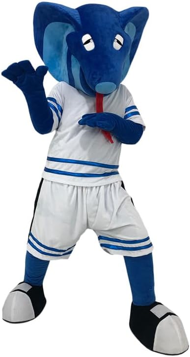 Sport Blue Cobra Snake Monster Mascot Costume Adult Cosplay Cartoon
