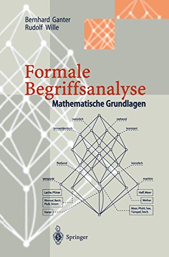 Preisvergleich Produktbild Formale Begriffsanalyse: Mathematische Grundlagen