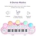 Best Choice Products 37-Key Kids Electronic Musical Instrument Piano Learning Toy Keyboard w/ Multiple Sounds, Lights, Microphone, Stool - Light Pink