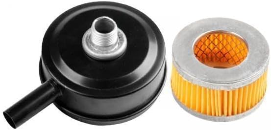 4xAir Compressor Tool Tool Canister Filter Air Compressor Intake Filter Metal Shell|Home & Garden