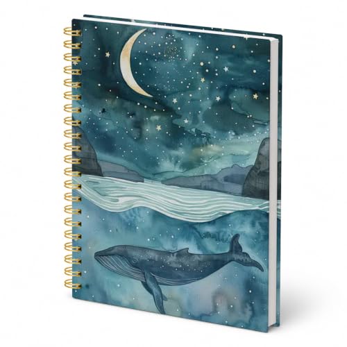 Ne perdez plus vos idées Rusenbao 778-ZSNB-Whale Notebook papier anti-bavure