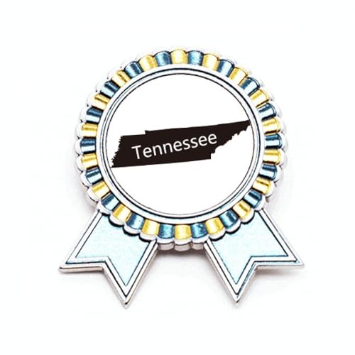 Broche avec carte des États-Unis M métal pour customiser blazer et manteau