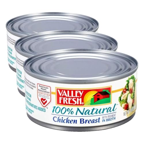 Valley Fresh White Chicken, 10 oz (Pack of 3)