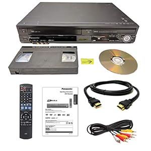 Panasonic VHS to DVD Recorder VCR Combo w/ Remote, HDMI