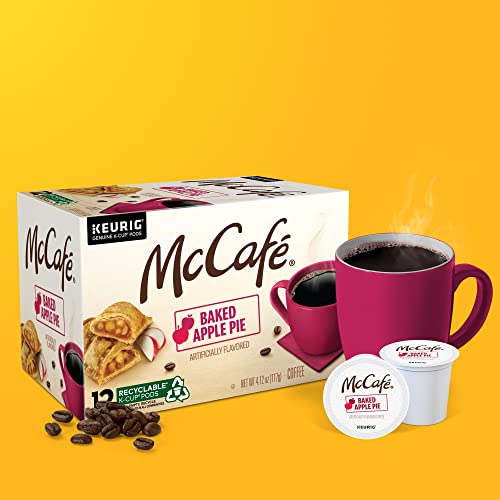 Image of McCafe Baked Apple Pie Coffee, Keurig Single Serve K-Cup Pods, 72 Count