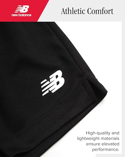 New Balance Girls Athletic Shorts - Active Performance Mesh Running Shorts - Dolphin Gym Shorts for Girls (Sizes: 7-16)3