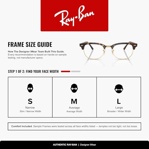 Image of Ray-Ban RX5154 Clubmaster Square Eyeglasses for Men for Women