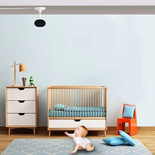 ONVIS C3 camera mounted on a ceiling in a nursery