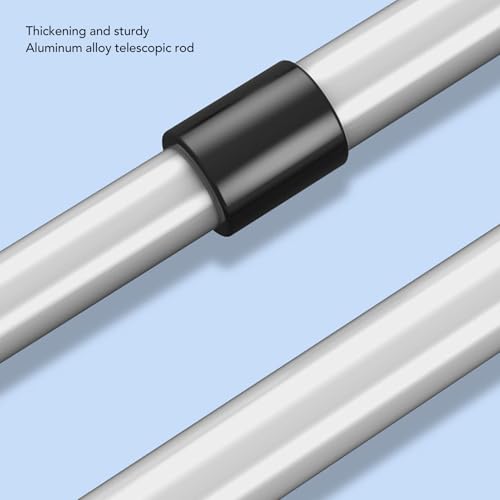 Sorandy Skrawki śniegu Samochodowe, Skrobak do Lodu śnieżnej z Ergonomicznym Uchwytem i Wydajnym Usuwaniem Przepływu śniegu, Aluminium i Przenośne Narzędzia do Samochodu Auto (BLUE)