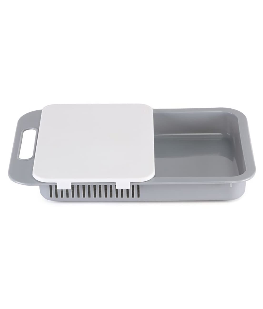 Buy HOMETALES Chop & Store, Cutting & Chopping Board with Tray