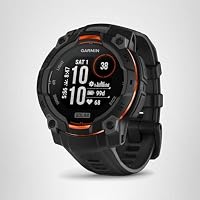 Garmin Instinct 3, Solar 45mm Rugged GPS smartwatch, Black – Ansicht 9
