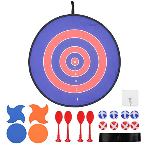 Gind Jouet de Jeu de fléchettes en Tissu Pliable, kit de Jeu de fléchettes, pour Jardin de pelouse Cover