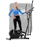 Der Elliptical Trainer ist mit einem 9kg schweren MAGNETISCHEM WIDERSTANDSSYSTEM ausgestattet. Die Leichtläufigkeit und der Flüsterleise Betrieb während Ihres Trainings werden Sie begeistern.