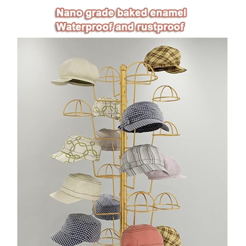 Rangement perruque sur pied pivotant pour protéger vos chapeaux - 4