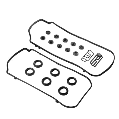 Image of VS50773R Valve Cover Gasket Seal, Compatible with 2009-2017 Acura RDX MDX RL TL TSX ZDX, 2008-2016 Honda Accord Crosstour Odyssey Pilot Ridgeline 3.5L 151081801 VS50559