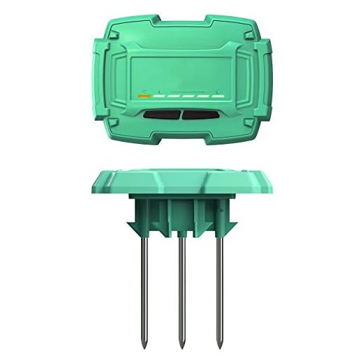 Royal Gardineer Zubehör zu Bewässerungscomputer App: Boden-Feuchtigkeitssensor für Bewässerungscomputer BWC-500 (WLAN-Bewässerungscomputer mit App)