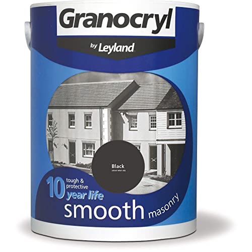 Leyland Granocryl Smooth Masonry Black 5L