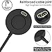 QIBOX Charger Compatible with Garmin Vivoactive 3 4 4S, Vivoactive Venu Sq Replacement USB Charging Cable Date Sync Cord with Dust Plugs Protector for Fenix 6 6S 6X / Instinct Smartwatch