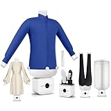 ZenHailure Bügelpuppe Hemdenbügler and Bügelmaschine Für Hemden,Blusen,T Shirts,Hosen,Entfernt Falten Und Desodoriert,Touch-Steuerung,Inklusive Kleider-/Hosen-/Rock-Mannequins a A